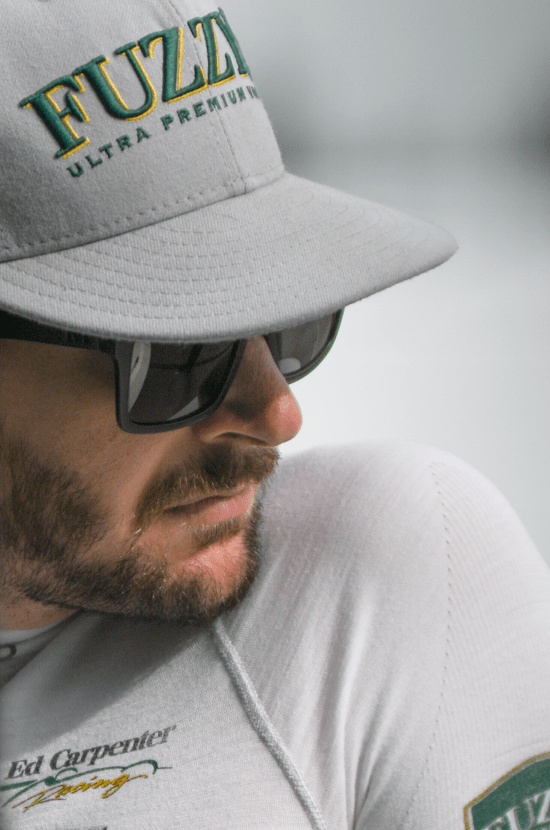 photo of IndyCar driver J.R. Hildebrand at Mid-Ohio Sports Car Course by Justin Winget