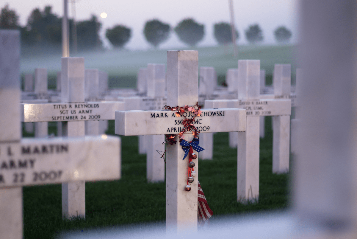 Ohio Fallen Heroes Memorial in Sunbury, Ohio Landscape Photography by Justin Winget