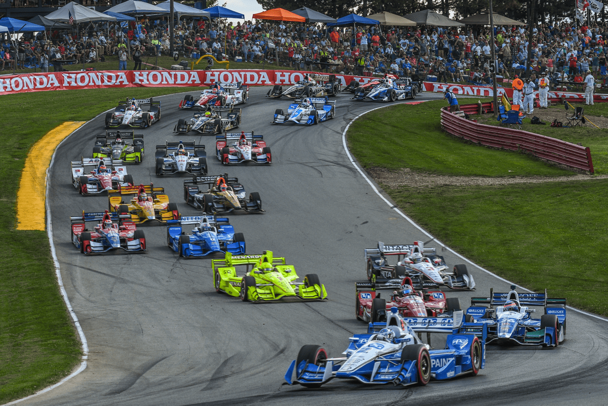 photo of IndyCar in 2017 at Mid-Ohio Sports Car Course by Justin Winget