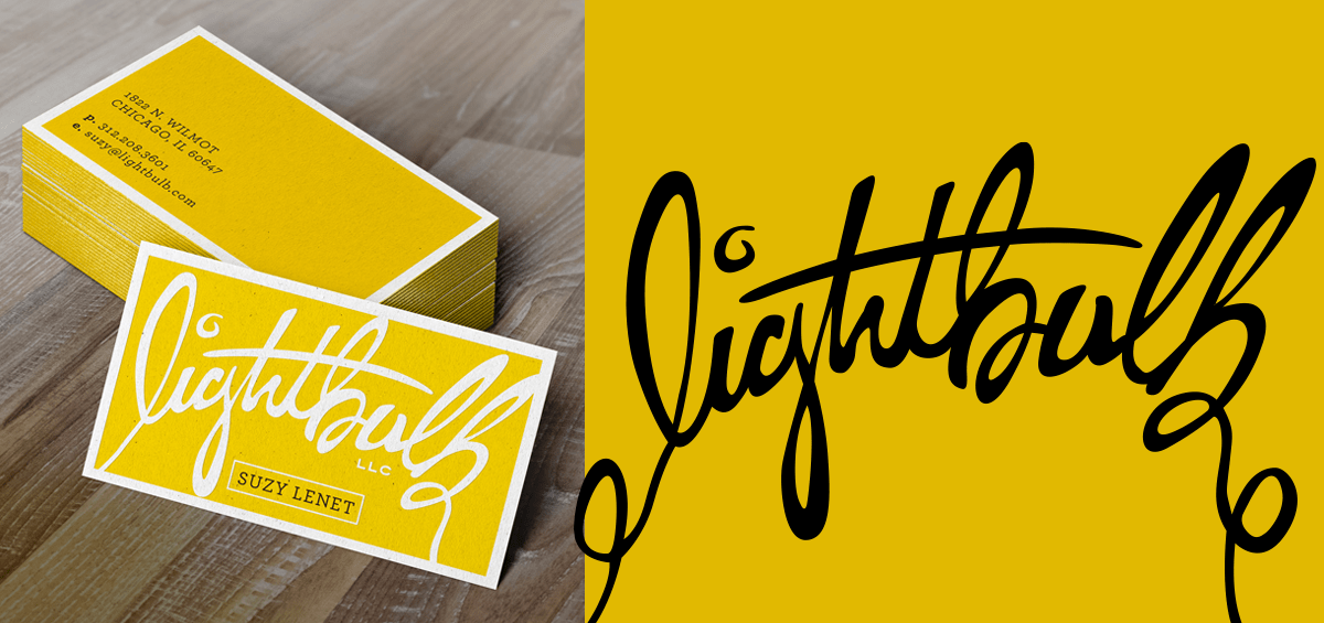 Lightbulb LLC Brand Development for Suzy Lenet