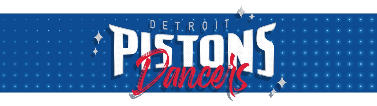 Detroit Pistons Dancers logo designed by Creative Director Justin Winget