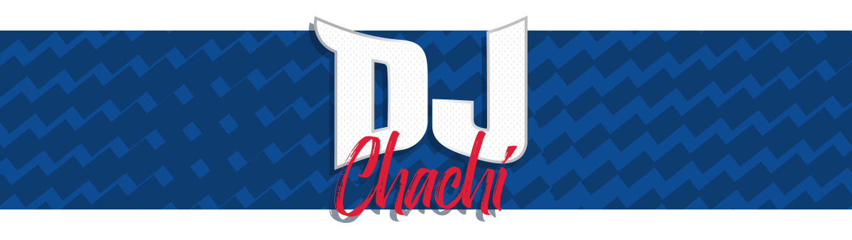 DJ Chachi logo designed by Detroit Pistons Creative Director Justin Winget