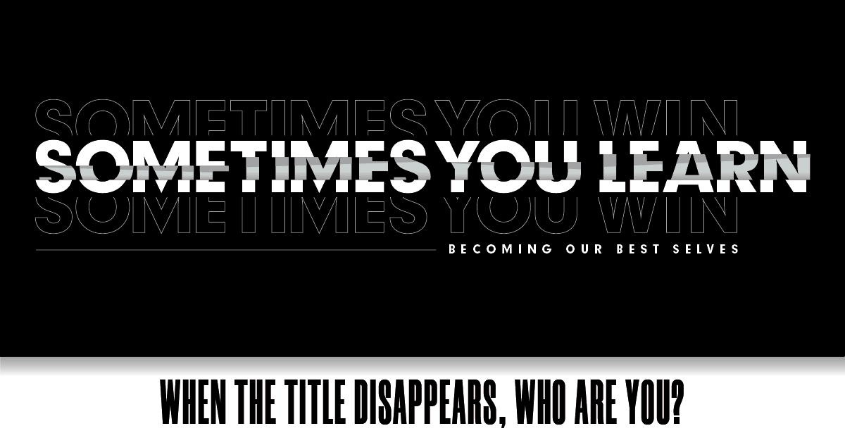 When the Title Disappears, Who Are You?